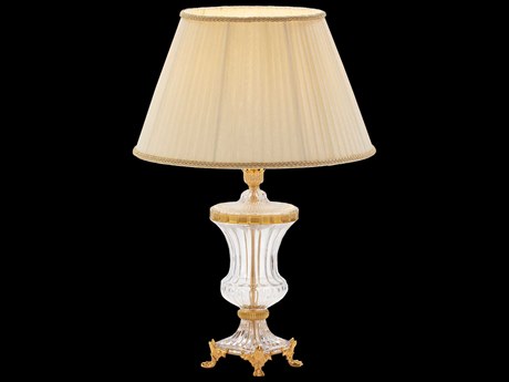 Fine Art Handcrafted Lighting Mariner Luxury Antique Gold Plated Traditional Buffet Lamp