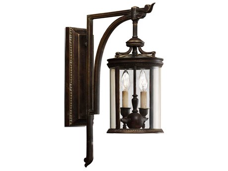 Fine Art Handcrafted Lighting Louvre 2 - Light Outdoor Wall Light