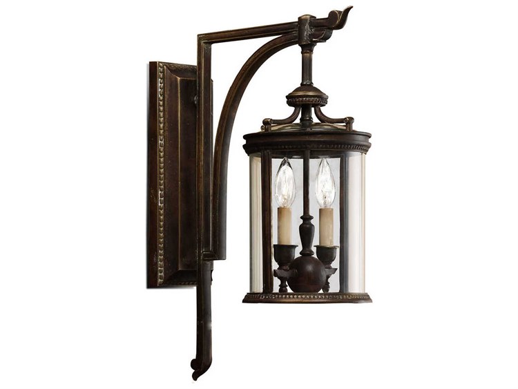 Fine Art Handcrafted Lighting Louvre 2 - Light Outdoor Wall Light
