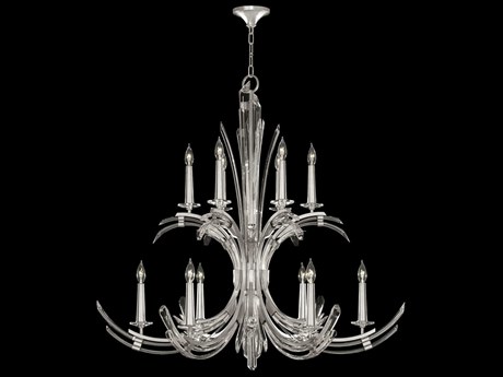 Fine Art Handcrafted Lighting Trevi 12-Light Candelabra Chandelier