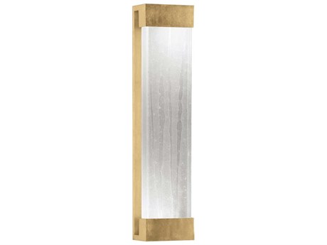 Fine Art Handcrafted Lighting Crystal Bakehouse 2-Light Silver Glass Wall Sconce