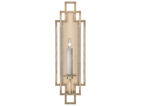 Fine Art Handcrafted Lighting Cienfuegos 1-Light Gold Leaf Wall Sconce