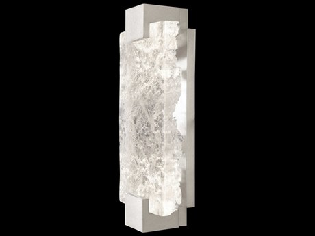 Fine Art Handcrafted Lighting Terra 2-Light Silver Wall Sconce