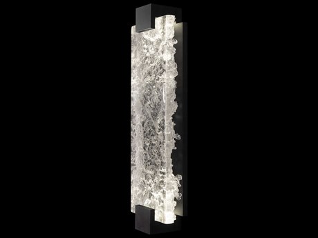 Fine Art Handcrafted Lighting Terra 2-Light Black Wall Sconce