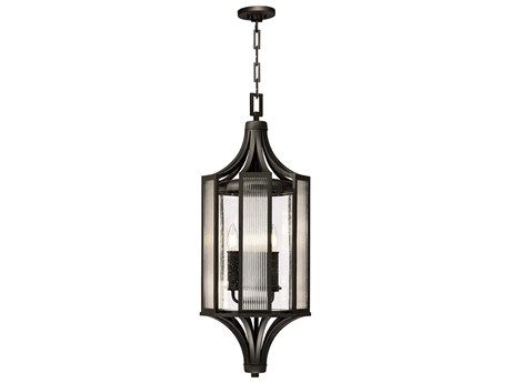 Fine Art Handcrafted Lighting Bristol 3 - Light Outdoor Hanging Light