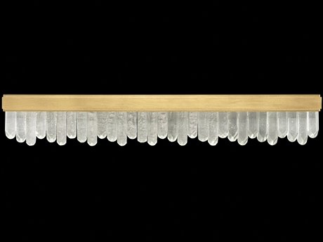 Fine Art Handcrafted Lighting Lior 20-Light Gold Crystal Glass Vanity Light