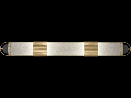 Fine Art Handcrafted Lighting Bond 4-Light Gold Vanity Light