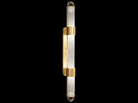 Fine Art Handcrafted Lighting Bond 4-Light Gold Wall Sconce