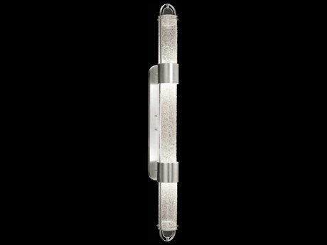 Fine Art Handcrafted Lighting Bond 4-Light Silver Wall Sconce