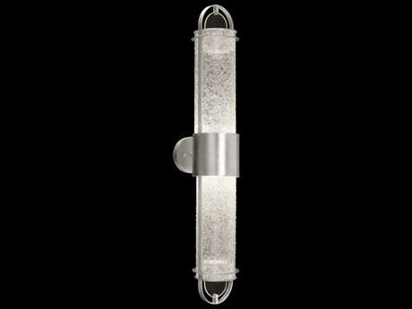 Fine Art Handcrafted Lighting Bond 2-Light Silver Wall Sconce