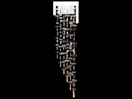 Fine Art Handcrafted Lighting Capri 2-Light White Gloss Wall Sconce