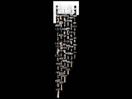 Fine Art Handcrafted Lighting Capri 2-Light White Gloss Wall Sconce