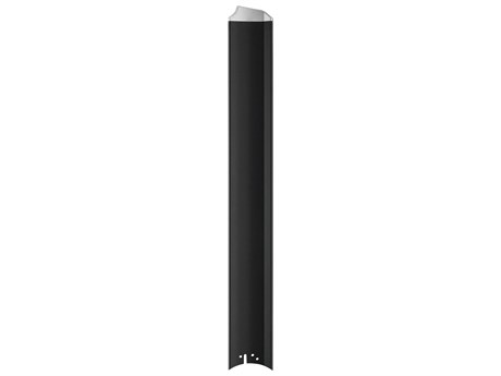 Fanimation Stellar Black with Silver Accents Fan Blade for 56" Blade Sweep (Set of 8)