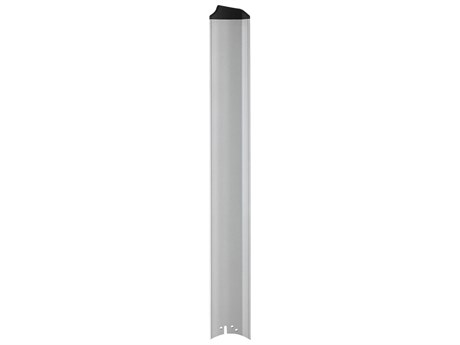 Fanimation Stellar Silver with Black Accents Fan Blade for 56" Blade Sweep (Set of 8)