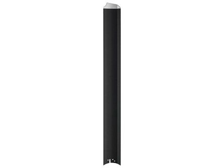 Fanimation Stellar Black with Silver Accents Fan Blade for 64" Blade Sweep (Set of 8)