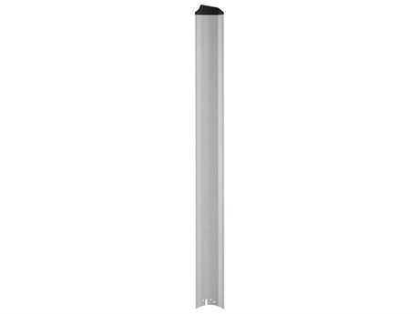 Fanimation Stellar Silver with Black Accents Fan Blade for 72" Blade Sweep (Set of 8)