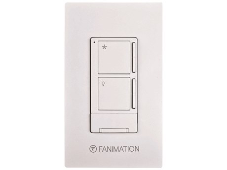 Fanimation Three-Speed and Light Fan Wall Control with Receiver