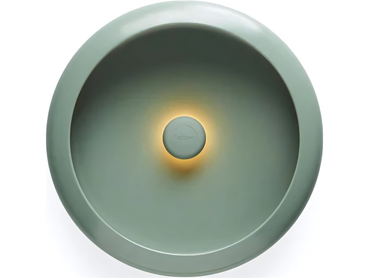 Fatboy Outdoor Oloha Large Wireless Hanging Lamp Bowl in Sage