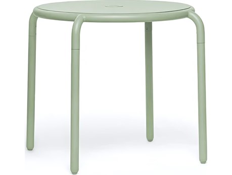 Fatboy Outdoor Toni 31.5" Round Bistro Table in Mist Green