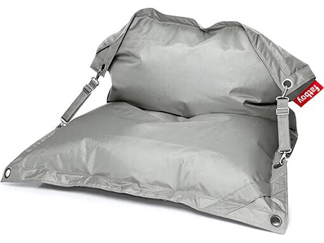 Fatboy Outdoor Buggle-Up Bag Chair in Light Grey