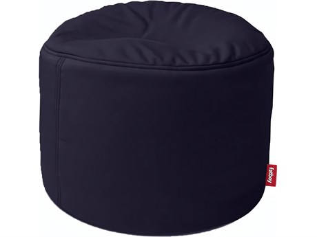 Fatboy Outdoor Point Pouf Ottoman in Dark Ocean