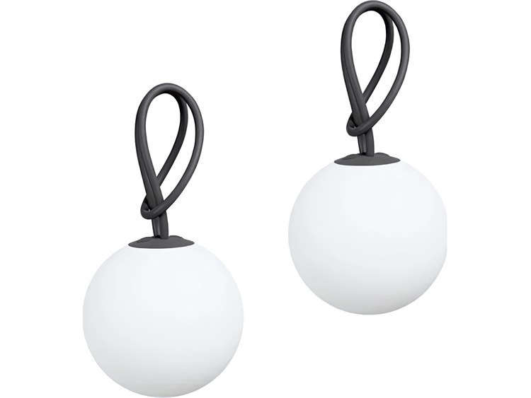 Fatboy Outdoor Bolleke Hanging Lamp Duo Pack in Anthracite