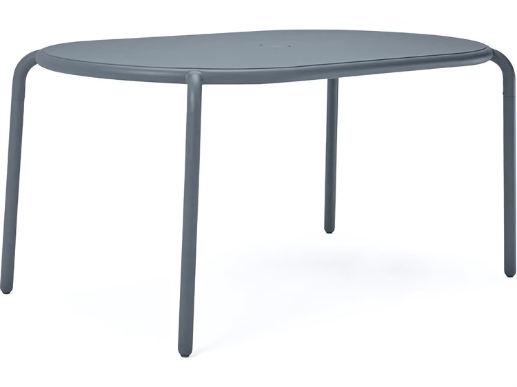 Fatboy Outdoor Toni Tavolo 63"W x 35 Oval Dining Table in Elephant