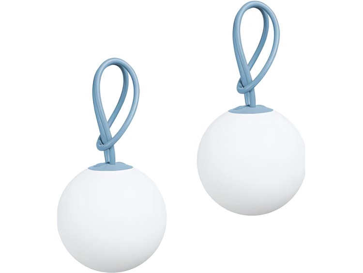Fatboy Outdoor Bolleke Hanging Lamp Duo Pack in Wave Blue