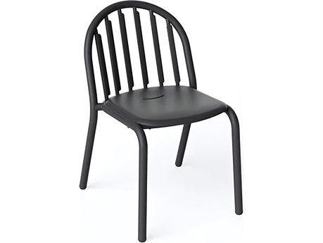 Fatboy Outdoor Fred's Stackable Side Chair in Anthracite