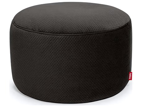 Fatboy Point Large Recycled Royal Velvet Pouf in Cave