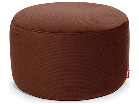 Fatboy Point Large Recycled Royal Velvet Pouf in Tobacco