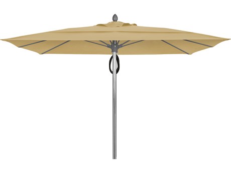 Fiberbuilt Umbrellas Prestige - Oceana Fiberglass 10' Square Pulley & Pin Umbrella