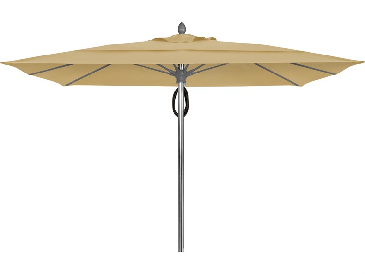 Fiberbuilt Umbrellas Prestige - Oceana Fiberglass 10' Square Pulley & Pin Umbrella