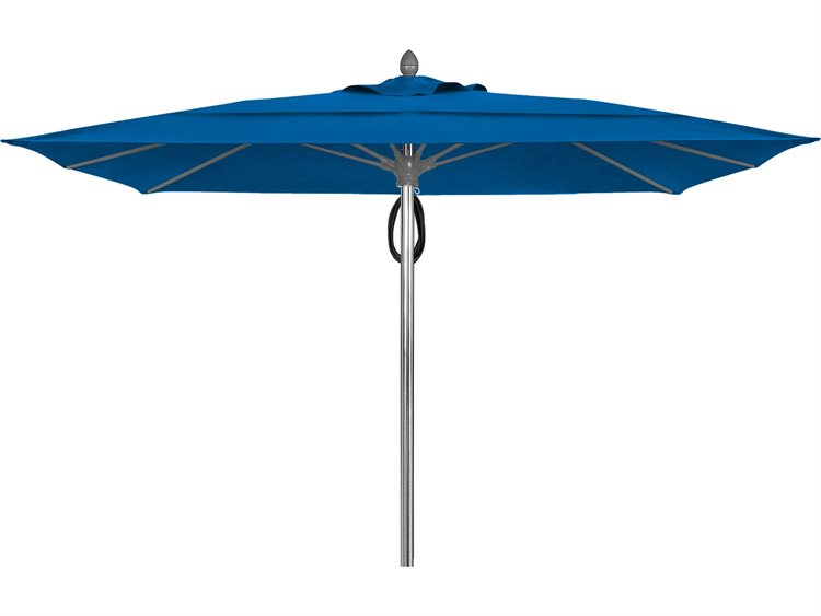 Fiberbuilt Umbrellas Prestige Riva 10' Pulley Lift No Tilt Patio ...