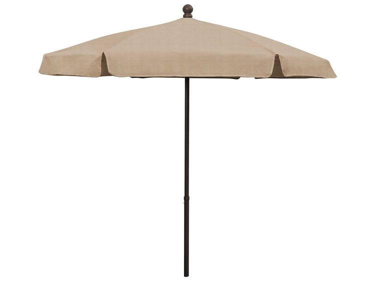 Fiberbuilt Umbrellas Beach 7.5' Push Up Lift No Tilt Umbrella | FB7GPU