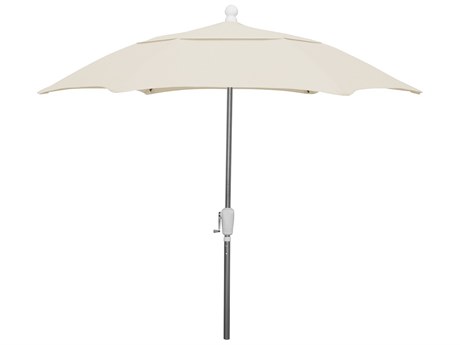 Fiberbuilt Umbrellas Quick Ship Home 7.5' Hexagon Aluminum Umbrella