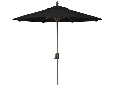 Fiberbuilt Umbrellas Quick Ship Market Crank 7.5' Octagon Aluminum Umbrella
