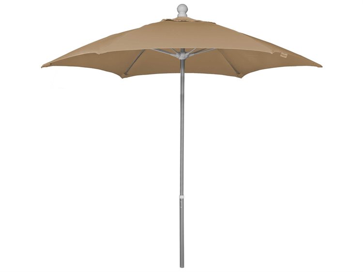 Fiberbuilt Umbrellas Home 7 5 Push Up Lift No Tilt Patio Umbrella Fb7tpu
