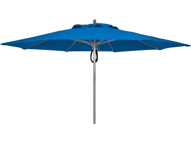 Fiberbuilt Outdoor Umbrellas Prestige Riva 9 Foot Push Up Lift Outdoor ...