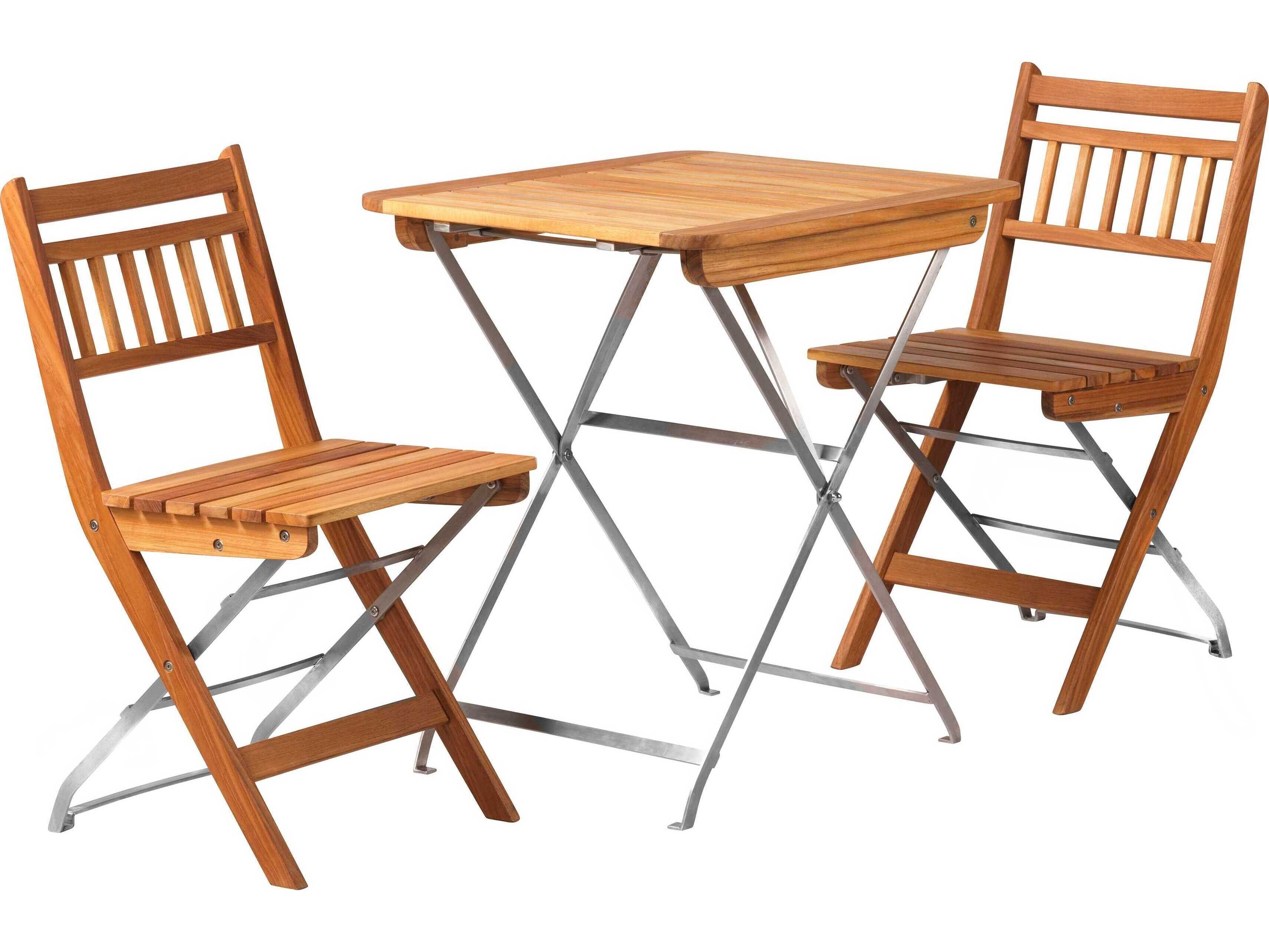 FDB Mobler Outdoor Lilleo Wood Dining Set