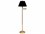 Frederick Cooper Pearson 52" Tall Gold Cream Silk Brass Floor Lamp  FDC650722