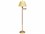 Frederick Cooper Pearson 52" Tall Gold Black Silk Brass Floor Lamp  FDC65072