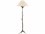 Frederick Cooper Sprig's Affirmation Antique White Cream Linen Floor Lamp  FDC65092