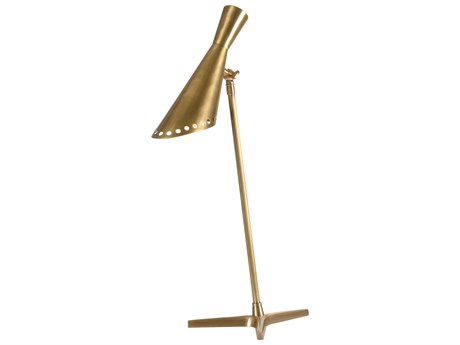 Frederick Cooper Cliff May Gold Desk Lamp