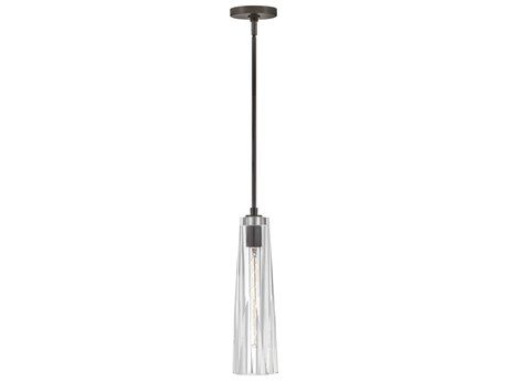 Fredrick Ramond Cosette 1-Light Black Oxide Crystal Glass Mini Pendant