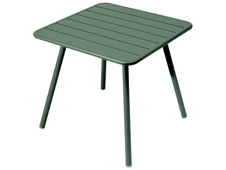 Fermob Luxembourg Square Dining Table Aluminum 10