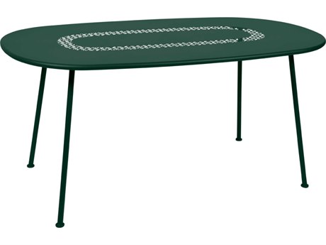 Fermob Lorette Steel Oval Dining Table