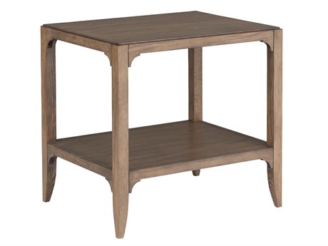 Fairfield Chair Callahan Rectangular Wood Louve End Table