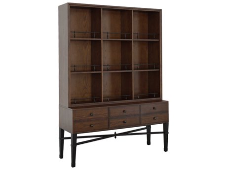 Fairfield Chair Bd Collection For Ash Wood English Honey Curio Display Cabinet