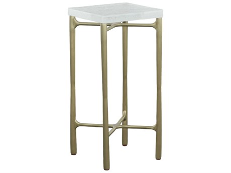 Fairfield Chair Libby Langdon Square Acrylic Champagne End Table